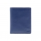Billetero pequeño piel azul monedero interior 104893