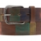 Cinturón piel cuero y rayas multicolor Bellido 116954