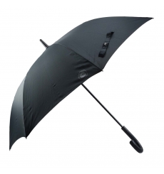 Paraguas Caballero Compacto XXL 90cm de Color Negro con Varillas de Fibra de Vidrio 13107 Antiviento y Resistente de Estilo Clásico Paraguas Hombre Grande Automático Color Negro Lois 
