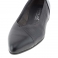 Zapatos 1740 estilo salón piel negra Pitillos 126675