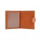 Interior billetera pequeña de serraje con piel marrón
