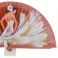 Abanico naranja de bailarina flamenca 2